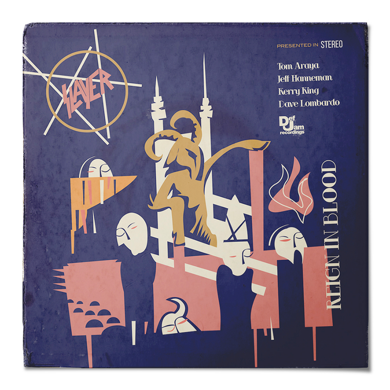 Illustration for article titled Classic Metal Albums, Redesigned
